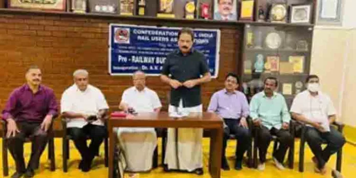 യാത്രക്കാരോടുള്ള കടമയും ഉത്തരവാദിത്വവും റെയില്വേ നിറവേറ്റണം – സിആര്യുഎ കേരള റീജിയന് യാത്രക്കാരോടുള്ള കടമയും ഉത്തരവാദിത്വവും റെയില്വേ നിറവേറ്റണം – സിആര്യുഎ കേരള റീജിയന്