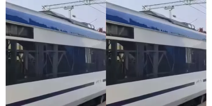 വന്ദേ ഭാരത് എക്സ്പ്രസിന് നേരെ ബീഹാറില് വീണ്ടും കല്ലേറ് വന്ദേ ഭാരത് എക്സ്പ്രസിന് നേരെ ബീഹാറില് വീണ്ടും കല്ലേറ്