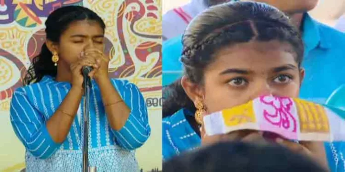 മിമിക്രി മത്സരത്തില് നിന്ന് പാതിവഴിയില് പിന്മാറേണ്ടി വന്ന വിദ്യാര്ത്ഥിനിക്ക് ബി ഗ്രേഡ് നല്കി വിധികര്ത്താക്കള് മിമിക്രി മത്സരത്തില് നിന്ന് പാതിവഴിയില് പിന്മാറേണ്ടി വന്ന വിദ്യാര്ത്ഥിനിക്ക് ബി ഗ്രേഡ് നല്കി വിധികര്ത്താക്കള്