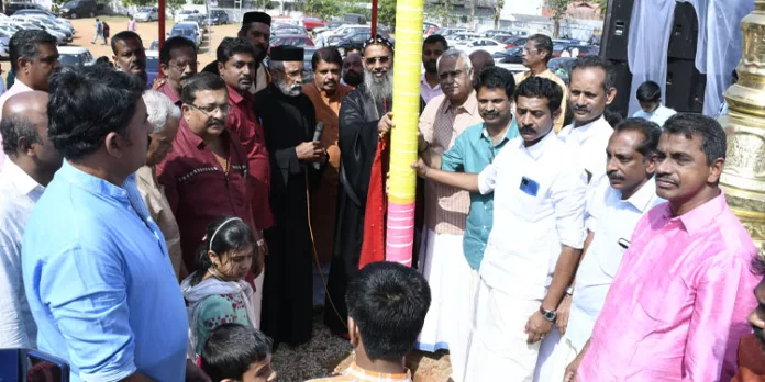 മദ്ധ്യതിരുവിതാംകൂർ ഓർത്തഡോക്സ് കൺവെൻഷൻ പന്തലിന് കാൽനാട്ട് കർമ്മം നിർവ്വഹിച്ചു മദ്ധ്യതിരുവിതാംകൂർ ഓർത്തഡോക്സ് കൺവെൻഷൻ പന്തലിന് കാൽനാട്ട് കർമ്മം നിർവ്വഹിച്ചു