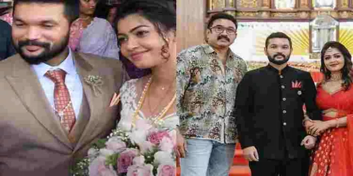 നടന് ബാബുരാജിന്റെ മകന് അഭയ് വിവാഹിതനായി നടന് ബാബുരാജിന്റെ മകന് അഭയ് വിവാഹിതനായി