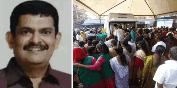 കൗൺസിലർക്ക് കണ്ണീരോടെ വിട ; എം ജയശങ്കറിന് യാത്രാമൊഴി ചൊല്ലി നാട്ടുകാർ കൗൺസിലർക്ക് കണ്ണീരോടെ വിട ; എം ജയശങ്കറിന് യാത്രാമൊഴി ചൊല്ലി നാട്ടുകാർ
