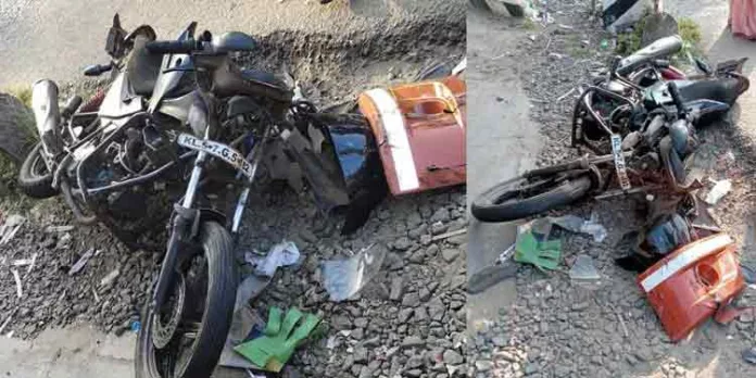പിക്കപ്പ് ലോറിയുമായി കൂട്ടിയിടിച്ച് ബൈക്ക് യാത്രികന് ദാരുണാന്ത്യം ; രണ്ട് പേര്ക്ക് ഗുരുതരമായ പരിക്ക് പിക്കപ്പ് ലോറിയുമായി കൂട്ടിയിടിച്ച് ബൈക്ക് യാത്രികന് ദാരുണാന്ത്യം ; രണ്ട് പേര്ക്ക് ഗുരുതരമായ പരിക്ക്