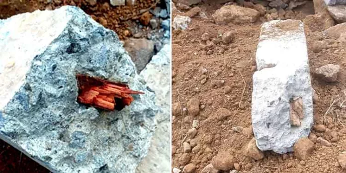 റാന്നിയില് പാലം നിര്മാണത്തിനായുള്ള കോണ്ക്രീറ്റ് തൂണില് കമ്പിക്ക് പകരം തടി ; നിര്മാണ പ്രവര്ത്തനങ്ങള് നാട്ടുകാര് തടഞ്ഞു റാന്നിയില് പാലം നിര്മാണത്തിനായുള്ള കോണ്ക്രീറ്റ് തൂണില് കമ്പിക്ക് പകരം തടി ; നിര്മാണ പ്രവര്ത്തനങ്ങള് നാട്ടുകാര് തടഞ്ഞു