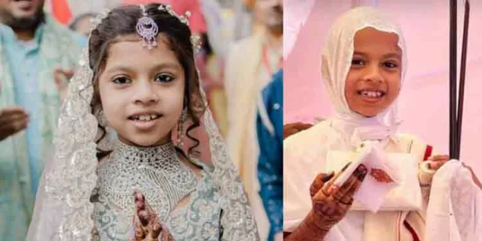 സ്വത്തുക്കള് ഉപേക്ഷിച്ച് സന്ന്യാസിനി ജീവിതം സ്വീകരിച്ച് 9 വയസുകാരി സ്വത്തുക്കള് ഉപേക്ഷിച്ച് സന്ന്യാസിനി ജീവിതം സ്വീകരിച്ച് 9 വയസുകാരി