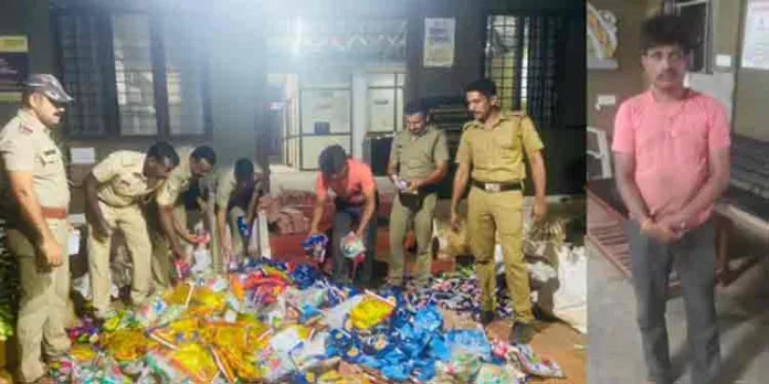 കാസര്ഗോഡ് നിരോധിത പാൻമസാലയുടെ വൻ ശേഖരം പിടികൂടി കാസര്ഗോഡ് നിരോധിത പാൻമസാലയുടെ വൻ ശേഖരം പിടികൂടി
