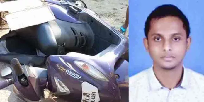 വാഹനാപകടത്തിൽ യുവാവിന് ദാരുണാന്ത്യം വാഹനാപകടത്തിൽ യുവാവിന് ദാരുണാന്ത്യം