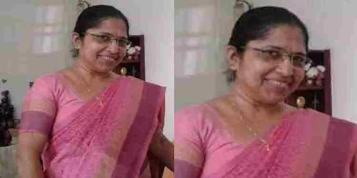 കാറുകൾ കൂട്ടിയിടിച്ച് റിട്ട.ലേബർ കമ്മിഷൻ ജീവനക്കാരി മരിച്ചു കാറുകൾ കൂട്ടിയിടിച്ച് റിട്ട.ലേബർ കമ്മിഷൻ ജീവനക്കാരി മരിച്ചു