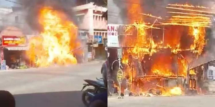 പത്തനംതിട്ടയിലെ തീപിടുത്തം ; ദുരന്തം ഒഴിവായത് തലനാരിഴയ്ക്ക് പത്തനംതിട്ടയിലെ തീപിടുത്തം ; ദുരന്തം ഒഴിവായത് തലനാരിഴയ്ക്ക്