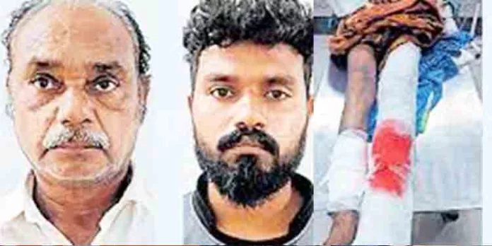 അയൽവാസികൾ തമ്മിലുണ്ടായ തര്ക്കത്തിൽ കൈകാലുകൾ അടിച്ചൊടിച്ച സംഭവo ; രണ്ട് പേര് അറസ്റ്റില് അയൽവാസികൾ തമ്മിലുണ്ടായ തര്ക്കത്തിൽ കൈകാലുകൾ അടിച്ചൊടിച്ച സംഭവo ; രണ്ട് പേര് അറസ്റ്റില്