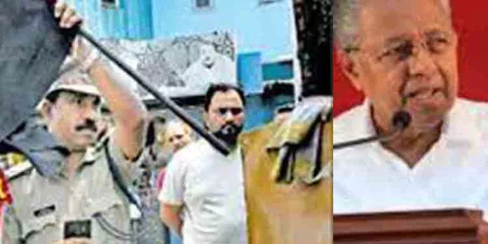മുഖ്യമന്ത്രിയുടെ വഴികളിൽ കറുപ്പിന് വീണ്ടും വിലക്ക് ; മരണവീടിനു സമീപം കെട്ടിയ കറുത്ത കൊടി പോലും അഴിച്ചുമാറ്റി മുഖ്യമന്ത്രിയുടെ വഴികളിൽ കറുപ്പിന് വീണ്ടും വിലക്ക് ; മരണവീടിനു സമീപം കെട്ടിയ കറുത്ത കൊടി പോലും അഴിച്ചുമാറ്റി