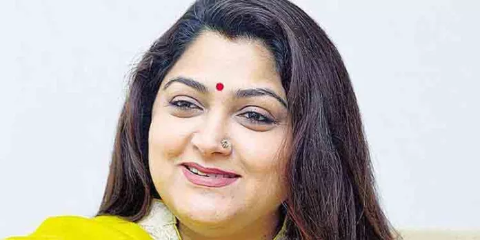 സിനിമാതാരം ഖുശ്ബു ഇനി ദേശീയ വനിതാ കമ്മീഷന് അംഗം സിനിമാതാരം ഖുശ്ബു ഇനി ദേശീയ വനിതാ കമ്മീഷന് അംഗം