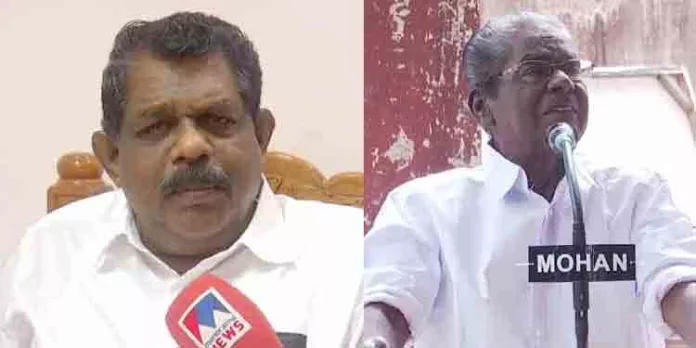 മന്ത്രി പറയുന്നതൊന്നും നടപ്പാകുന്നില്ല ; ‘ആന’ മന്ത്രിക്കെതിരെ ആനത്തലവട്ടം മന്ത്രി പറയുന്നതൊന്നും നടപ്പാകുന്നില്ല ; ‘ആന’ മന്ത്രിക്കെതിരെ ആനത്തലവട്ടം