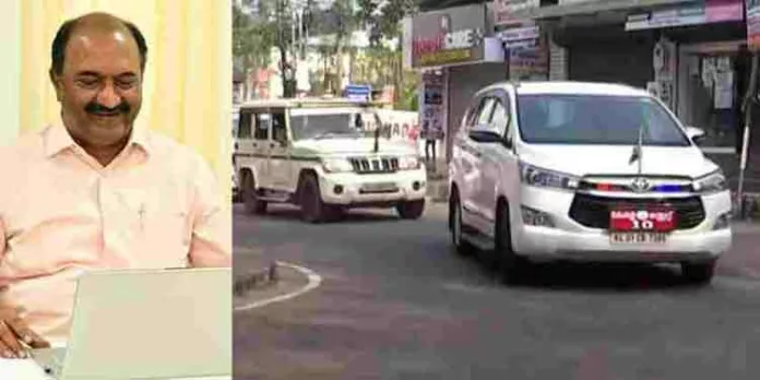 പ്രതിപക്ഷ പ്രതിഷേധത്തെ തുടർന്ന് ധനമന്ത്രി കെ എൻ ബാലഗോപാലിന് സുരക്ഷ കൂട്ടി പ്രതിപക്ഷ പ്രതിഷേധത്തെ തുടർന്ന് ധനമന്ത്രി കെ എൻ ബാലഗോപാലിന് സുരക്ഷ കൂട്ടി