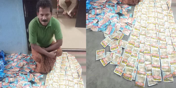 നിരോധിത പുകയില ഉൽപ്പന്നങ്ങൾ വിറ്റതിന് ഒരാൾ പിടിയിൽ നിരോധിത പുകയില ഉൽപ്പന്നങ്ങൾ വിറ്റതിന് ഒരാൾ പിടിയിൽ
