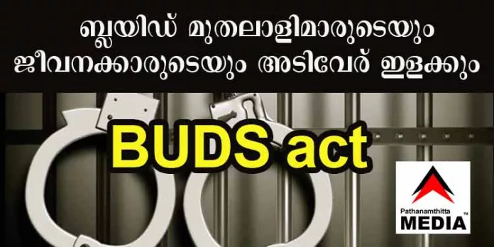 നിക്ഷേപകരെ പറ്റിച്ച് ആഡംബര കാറില് കറങ്ങുന്ന ബ്ലയിഡ് മുതലാളിമാരുടെയും ജീവനക്കാരുടെയും അടിവേര് ഇളകും ; നിക്ഷേപ തട്ടിപ്പിന് കടിഞ്ഞാന് ഇടാന് ബഡ്സ് നിയമം കേരളത്തില് നിക്ഷേപകരെ പറ്റിച്ച് ആഡംബര കാറില് കറങ്ങുന്ന ബ്ലയിഡ് മുതലാളിമാരുടെയും ജീവനക്കാരുടെയും അടിവേര് ഇളകും ; നിക്ഷേപ തട്ടിപ്പിന് കടിഞ്ഞാന് ഇടാന് ബഡ്സ് നിയമം കേരളത്തില്