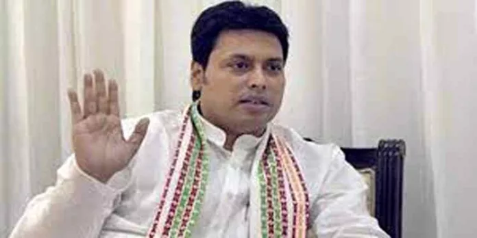ത്രിപുര തെരഞ്ഞെടുപ്പോടെ സിപിഎമ്മിന് അന്ത്യമാകും ; ബിപ്ലബ് ദേബ് ത്രിപുര തെരഞ്ഞെടുപ്പോടെ സിപിഎമ്മിന് അന്ത്യമാകും ; ബിപ്ലബ് ദേബ്