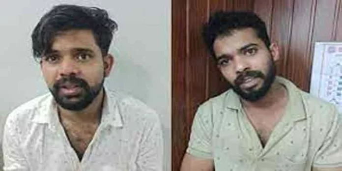 അന്തർ സംസ്ഥാന ലഹരിക്കടത്ത് സംഘത്തലവനും കൂട്ടാളിയും പിടിയിൽ അന്തർ സംസ്ഥാന ലഹരിക്കടത്ത് സംഘത്തലവനും കൂട്ടാളിയും പിടിയിൽ