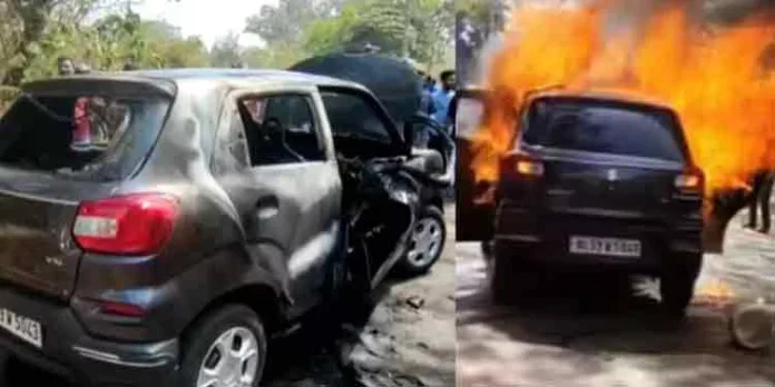 കണ്ണൂരില് ഓടിക്കൊണ്ടിരിക്കെ കാര് കത്തിയ സംഭവം ; കാറില് കുപ്പികളില് സൂക്ഷിച്ചിരുന്നത് കുടിവെള്ളമെന്ന് മരിച്ച റീഷയുടെ അച്ഛന് കണ്ണൂരില് ഓടിക്കൊണ്ടിരിക്കെ കാര് കത്തിയ സംഭവം ; കാറില് കുപ്പികളില് സൂക്ഷിച്ചിരുന്നത് കുടിവെള്ളമെന്ന് മരിച്ച റീഷയുടെ അച്ഛന്
