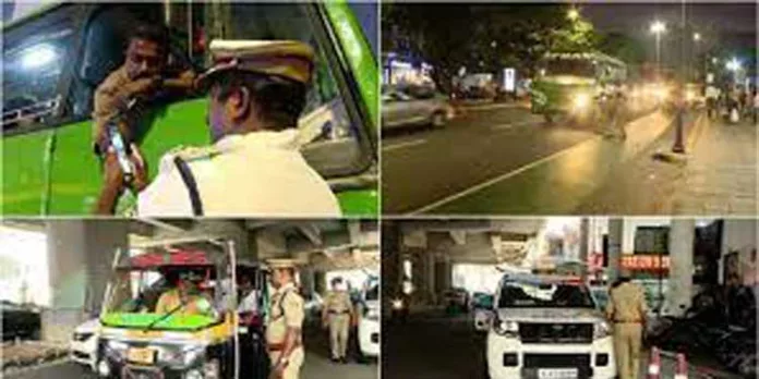 നിയമ ലംഘനത്തില് കൊച്ചിയില് പോലീസ് നടപടി ശക്തമാക്കി നിയമ ലംഘനത്തില് കൊച്ചിയില് പോലീസ് നടപടി ശക്തമാക്കി