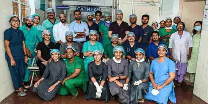 നൂതന ശസ്ത്രക്രിയയായ ടാവി വിജയകരമായി നടത്തി കോട്ടയം മെഡിക്കല് കോളേജ് ആശുപത്രി നൂതന ശസ്ത്രക്രിയയായ ടാവി വിജയകരമായി നടത്തി കോട്ടയം മെഡിക്കല് കോളേജ് ആശുപത്രി