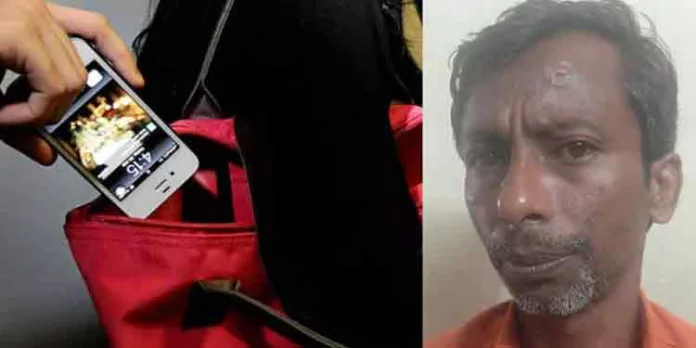 മൊബൈൽ കളളനെ കണ്ടെത്തി യുവതി പോലീസില് ഏല്പ്പിച്ചു മൊബൈൽ കളളനെ കണ്ടെത്തി യുവതി പോലീസില് ഏല്പ്പിച്ചു