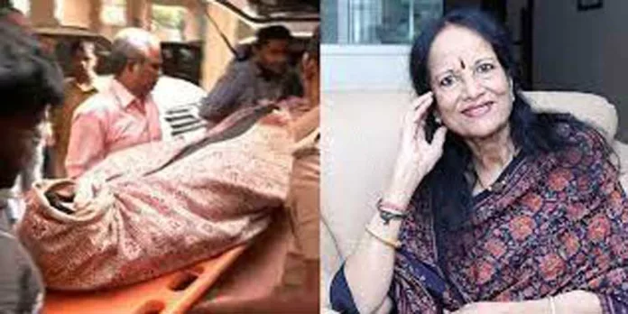 ഗായിക വാണി ജയറാമിന്റെ മരണ കാരണം തലയിലേറ്റ മുറിവെന്ന് പോലീസ് ഗായിക വാണി ജയറാമിന്റെ മരണ കാരണം തലയിലേറ്റ മുറിവെന്ന് പോലീസ്