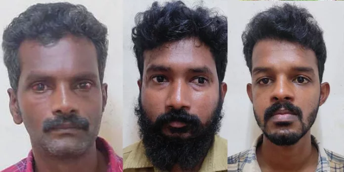 ബാറിലെ തർക്കം : ജീവനക്കാരെ വഴിയിൽ തടഞ്ഞ് മർദ്ദിച്ച കേസിൽ 3 പേർ അറസ്റ്റിൽ ബാറിലെ തർക്കം : ജീവനക്കാരെ വഴിയിൽ തടഞ്ഞ് മർദ്ദിച്ച കേസിൽ 3 പേർ അറസ്റ്റിൽ
