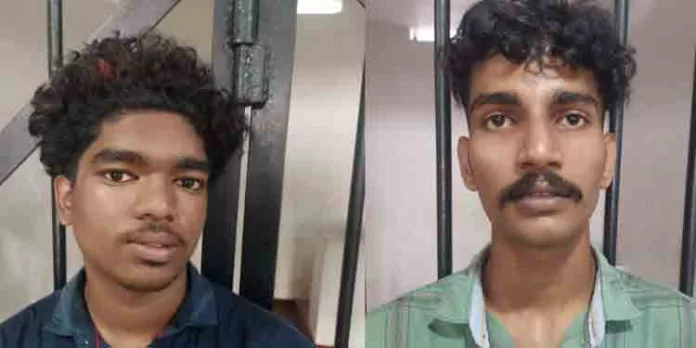 സി.എം.എസ് കോളേജിന് സമീപം നടന്നു വന്ന പെൺകുട്ടിയെ ബലം പ്രയോഗിച്ച് തട്ടിക്കൊണ്ടു പോയ യുവാക്കളെ നിമിഷങ്ങൾക്കകം പിടികൂടി പോലീസ് സി.എം.എസ് കോളേജിന് സമീപം നടന്നു വന്ന പെൺകുട്ടിയെ ബലം പ്രയോഗിച്ച് തട്ടിക്കൊണ്ടു പോയ യുവാക്കളെ നിമിഷങ്ങൾക്കകം പിടികൂടി പോലീസ്