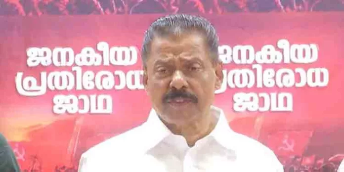 കേരളത്തിൽ നിന്നുള്ള കേന്ദ്രമന്ത്രി കേരളത്തിന് എന്തെങ്കിലും കിട്ടാതിരിക്കാനുള്ള പണിയാണ് നോക്കുന്നതെന്ന് : എം.വി.ഗോവിന്ദൻ കേരളത്തിൽ നിന്നുള്ള കേന്ദ്രമന്ത്രി കേരളത്തിന് എന്തെങ്കിലും കിട്ടാതിരിക്കാനുള്ള പണിയാണ് നോക്കുന്നതെന്ന് : എം.വി.ഗോവിന്ദൻ