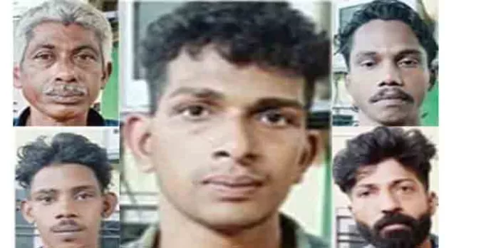 കെട്ടിട നിര്മ്മാണ സ്ഥലത്ത് അതിക്രമം ; അന്വേഷിക്കാന് എത്തിയ എസ്. ഐക്കും പോലീസുകാരനും മര്ദ്ദനം – കാപ്പാ കേസ് പ്രതി ഉള്പ്പെടെ അഞ്ചു പേര് അറസ്റ്റില് കെട്ടിട നിര്മ്മാണ സ്ഥലത്ത് അതിക്രമം ; അന്വേഷിക്കാന് എത്തിയ എസ്. ഐക്കും പോലീസുകാരനും മര്ദ്ദനം – കാപ്പാ കേസ് പ്രതി ഉള്പ്പെടെ അഞ്ചു പേര് അറസ്റ്റില്