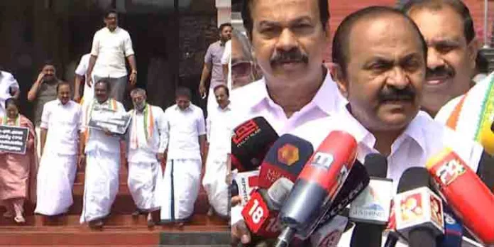 പ്രതിപക്ഷത്തിന്റേത് വിട്ടുവീഴ്ചയില്ലാത്ത പോരാട്ടമെന്ന് പ്രതിപക്ഷ നേതാവ് വി.ഡി.സതീശന് പ്രതിപക്ഷത്തിന്റേത് വിട്ടുവീഴ്ചയില്ലാത്ത പോരാട്ടമെന്ന് പ്രതിപക്ഷ നേതാവ് വി.ഡി.സതീശന്