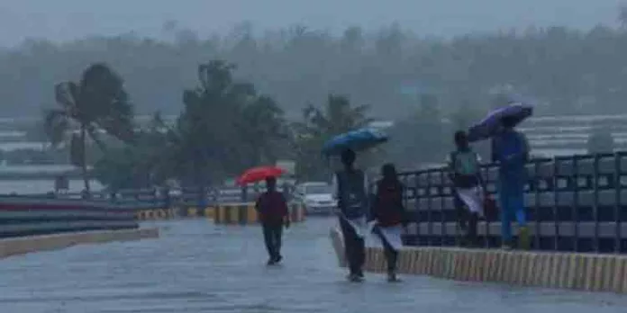 സംസ്ഥാനത്ത് ഞായറാഴ്ച വരെ ഇടിമിന്നലോട് കൂടിയ മഴയ്ക്ക് സാധ്യതയെന്ന് കേന്ദ്ര കാലാവസ്ഥ വകുപ്പ് സംസ്ഥാനത്ത് ഞായറാഴ്ച വരെ ഇടിമിന്നലോട് കൂടിയ മഴയ്ക്ക് സാധ്യതയെന്ന് കേന്ദ്ര കാലാവസ്ഥ വകുപ്പ്