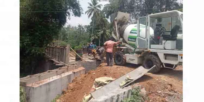 കാത്തിരിപ്പിന് വിരാമം : വെട്ടിക്കലിലെ പാലം നിർമ്മാണം അവസാനഘട്ടത്തിൽ കാത്തിരിപ്പിന് വിരാമം : വെട്ടിക്കലിലെ പാലം നിർമ്മാണം അവസാനഘട്ടത്തിൽ