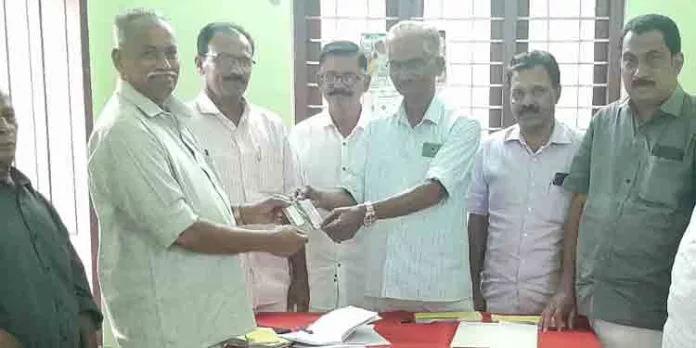 കിസാൻ സഭ മെമ്പർഷിപ് വിതരണോത്ഘാടനം കിസാൻ സഭ മെമ്പർഷിപ് വിതരണോത്ഘാടനം