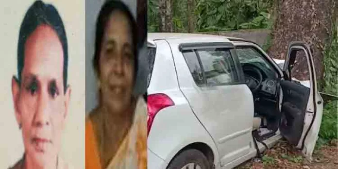 റോഡ് കുറുകെ കടന്ന സ്ത്രീയും അവരെ ഇടിച്ചപ്പോൾ നിയന്ത്രണം വിട്ട കാർ മരത്തിലിടിച്ച് കാർ യാത്രക്കാരിയും മരിച്ചു റോഡ് കുറുകെ കടന്ന സ്ത്രീയും അവരെ ഇടിച്ചപ്പോൾ നിയന്ത്രണം വിട്ട കാർ മരത്തിലിടിച്ച് കാർ യാത്രക്കാരിയും മരിച്ചു