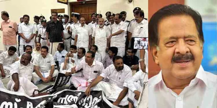 നിയമസഭയിലെ സംഘർഷം ; രമേശ് ചെന്നിത്തല അവകാശ ലംഘനത്തിനു നോട്ടിസ് നൽകി നിയമസഭയിലെ സംഘർഷം ; രമേശ് ചെന്നിത്തല അവകാശ ലംഘനത്തിനു നോട്ടിസ് നൽകി