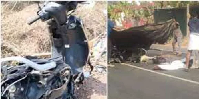 പാലക്കാട് മണ്ണാർക്കാട് ബൈക്കും സ്കൂട്ടറും കൂട്ടി ഇടിച്ച് സ്കൂട്ടർ യാത്രക്കാരി മരിച്ചു പാലക്കാട് മണ്ണാർക്കാട് ബൈക്കും സ്കൂട്ടറും കൂട്ടി ഇടിച്ച് സ്കൂട്ടർ യാത്രക്കാരി മരിച്ചു