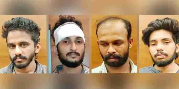 തലശ്ശേരിയിൽ ബ്രൗൺഷുഗറുമായി നാലുപേർ പൊലീസ് പിടിയിൽ തലശ്ശേരിയിൽ ബ്രൗൺഷുഗറുമായി നാലുപേർ പൊലീസ് പിടിയിൽ