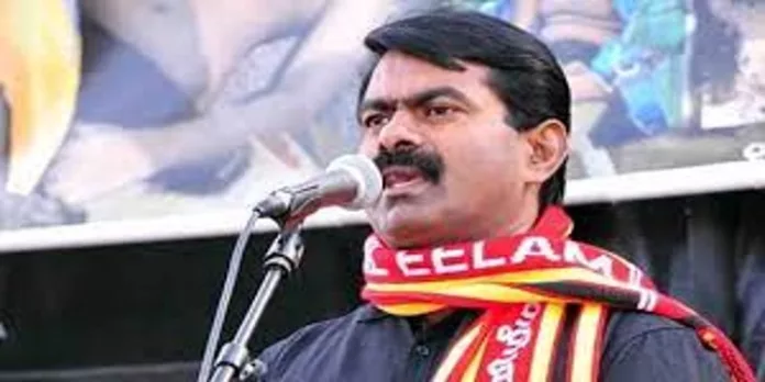 തമിഴ് നടനും രാഷ്ട്രീയപ്രവർത്തകനുമായ സീമാനെതിരെ കേസ് തമിഴ് നടനും രാഷ്ട്രീയപ്രവർത്തകനുമായ സീമാനെതിരെ കേസ്