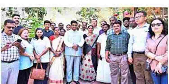 കൂൺ കൃഷിയുടെ ഉത്പാദന വിപണന സാധ്യതകൾ അറിയാൻ സിക്കിം മന്ത്രി തിരുവനന്തപുരത്ത് കൂൺ കൃഷിയുടെ ഉത്പാദന വിപണന സാധ്യതകൾ അറിയാൻ സിക്കിം മന്ത്രി തിരുവനന്തപുരത്ത്