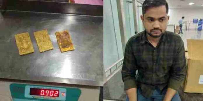 കരിപ്പൂർ വിമാനത്താവളത്തിൽ വൻ സ്വർണവേട്ട ; എമർജൻസി ലൈറ്റിനുള്ളിൽ വെച്ച് സ്വർണ്ണം കടത്താൻ ശ്രമം കരിപ്പൂർ വിമാനത്താവളത്തിൽ വൻ സ്വർണവേട്ട ; എമർജൻസി ലൈറ്റിനുള്ളിൽ വെച്ച് സ്വർണ്ണം കടത്താൻ ശ്രമം