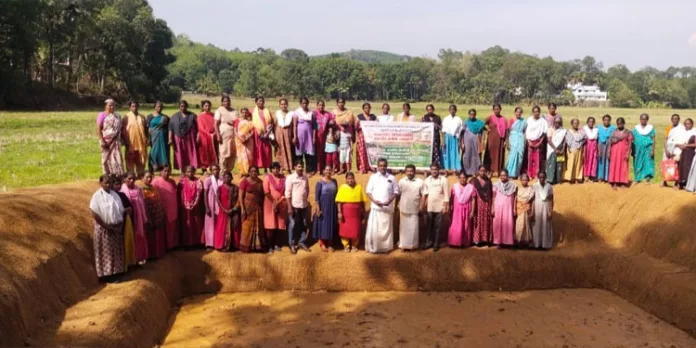 കുളനട പഞ്ചായത്ത് പത്താം വാര്ഡില് കാര്ഷിക കുളം നിര്മിച്ചു കുളനട പഞ്ചായത്ത് പത്താം വാര്ഡില് കാര്ഷിക കുളം നിര്മിച്ചു