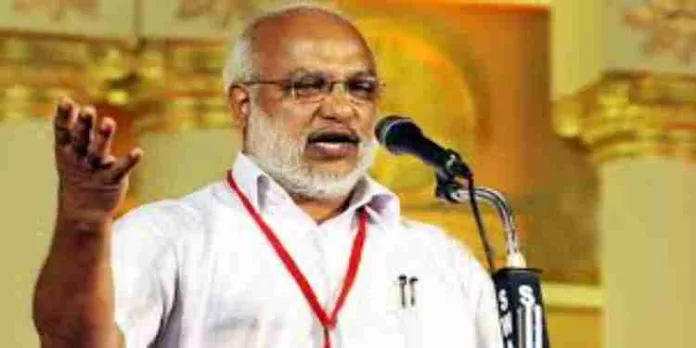 ‘ആർ.എസ്.എസ് നിയന്ത്രിക്കുന്ന മോഡി ഭരണത്തിന്റെ അത്യാപത്തിലാണ് ഇന്ന് ഇന്ത്യ’: എം.എ ബേബി ‘ആർ.എസ്.എസ് നിയന്ത്രിക്കുന്ന മോഡി ഭരണത്തിന്റെ അത്യാപത്തിലാണ് ഇന്ന് ഇന്ത്യ’: എം.എ ബേബി
