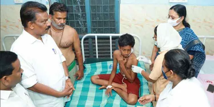 പരിക്കേറ്റ തീര്ഥാടകര്ക്ക് എല്ലാ സഹായങ്ങളും ഉറപ്പാക്കി : മന്ത്രി കെ. രാധാകൃഷ്ണന് പരിക്കേറ്റ തീര്ഥാടകര്ക്ക് എല്ലാ സഹായങ്ങളും ഉറപ്പാക്കി : മന്ത്രി കെ. രാധാകൃഷ്ണന്