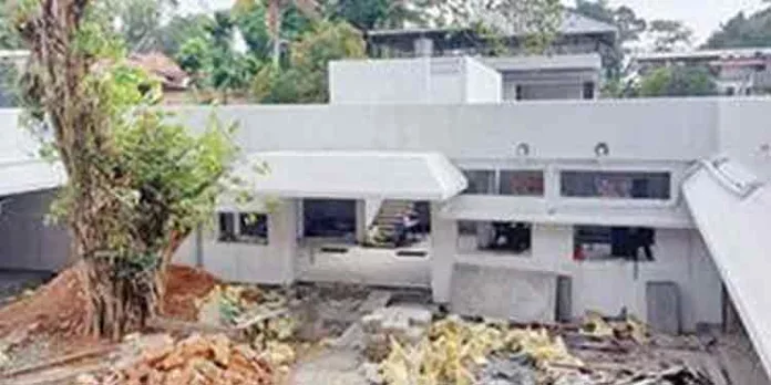 ശ്രീമൂലം ചന്തയുടെ കെട്ടിടംപണി അവസാന ഘട്ടത്തിലേക്ക് ശ്രീമൂലം ചന്തയുടെ കെട്ടിടംപണി അവസാന ഘട്ടത്തിലേക്ക്
