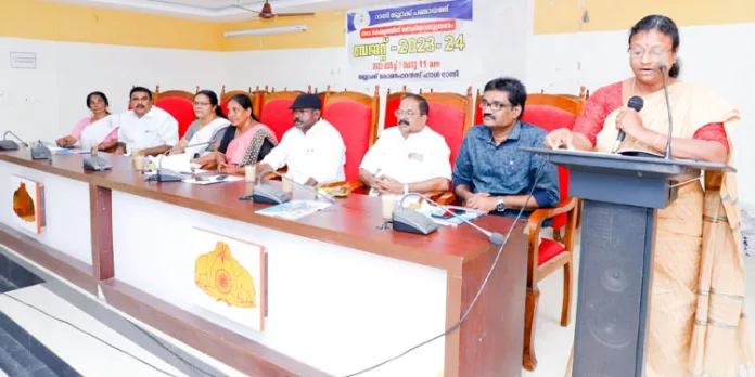 പ്രാദേശിക സാമ്പത്തിക വികസനത്തിനും കാര്ഷിക ആരോഗ്യ മേഖലകള്ക്കും ഊന്നല് നല്കുന്ന മിച്ച ബജറ്റുമായി റാന്നി ബ്ലോക്ക് പഞ്ചായത്ത് പ്രാദേശിക സാമ്പത്തിക വികസനത്തിനും കാര്ഷിക ആരോഗ്യ മേഖലകള്ക്കും ഊന്നല് നല്കുന്ന മിച്ച ബജറ്റുമായി റാന്നി ബ്ലോക്ക് പഞ്ചായത്ത്