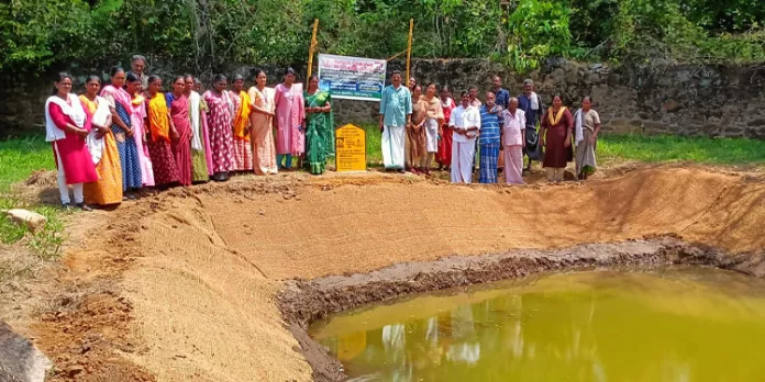 ചെമ്പരകം പൊതുകുളം പുനരുദ്ധരിച്ചു ചെമ്പരകം പൊതുകുളം പുനരുദ്ധരിച്ചു