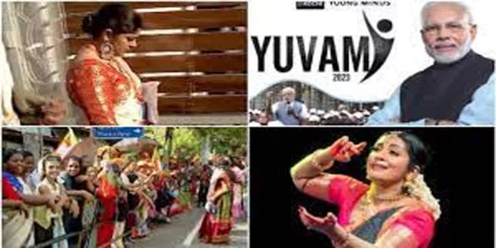 അപർണ ബാലമുരളി യുവം വേദിയിൽ ; പ്രധാനമന്ത്രി അൽപ സമയത്തിനുള്ളിൽ എത്തും അപർണ ബാലമുരളി യുവം വേദിയിൽ ; പ്രധാനമന്ത്രി അൽപ സമയത്തിനുള്ളിൽ എത്തും