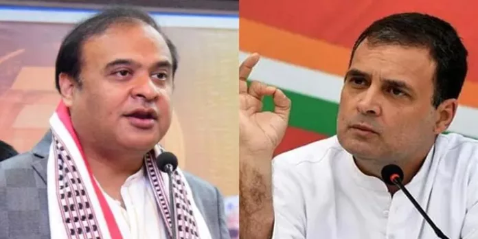 അഴിമതിപ്പണം എവിടെ ഒളിപ്പിച്ചു : രാഹുൽ ഗാന്ധിയോട് അസം മുഖ്യമന്ത്രി അഴിമതിപ്പണം എവിടെ ഒളിപ്പിച്ചു : രാഹുൽ ഗാന്ധിയോട് അസം മുഖ്യമന്ത്രി